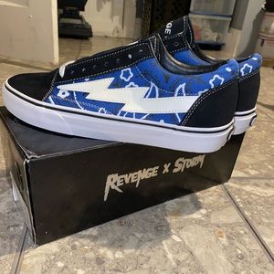 blue rag vans